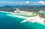 Fly over Hill Inlet and Whitehaven Beach!